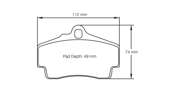Pagid Brake Pad Set E2406 RSL29