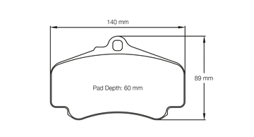 Pagid Brake Pad Set E2474 RSL29 - 0