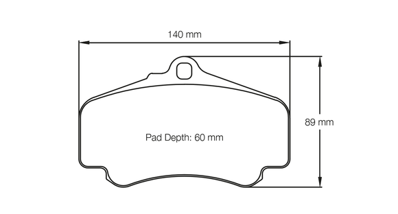Pagid Brake Pad Set E2474 RSL29