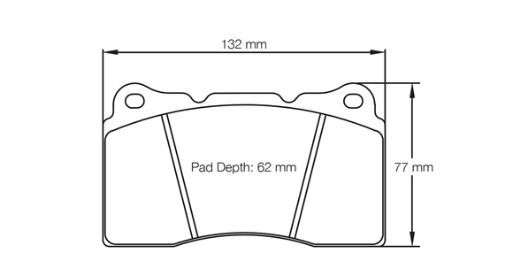 Pagid Brake Pad Set E2487 RS42