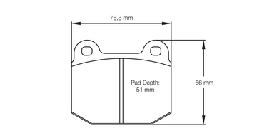 Pagid Brake Pad Set E2593 RS14 - 0