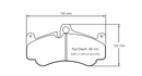 Pagid Brake Pad Set E2707 RSL29-2