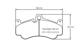 Pagid Brake Pad Set E2707 RSL29 - 0