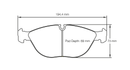 Pagid Brake Pad Set E2830 RSL29-2
