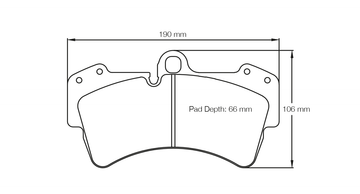 Pagid Brake Pad Set E2845 RSL29 - 0