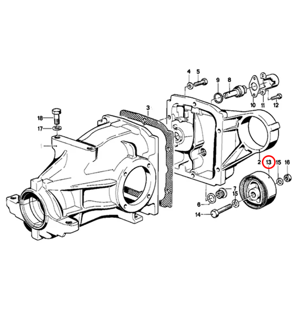 E30 Solid Diff Bush - MODE Auto Concepts