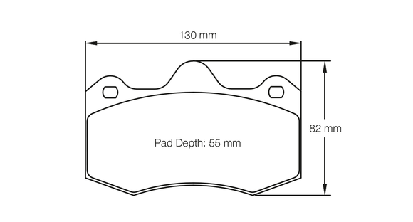 Pagid Brake Pad Set E4345 RSL1
