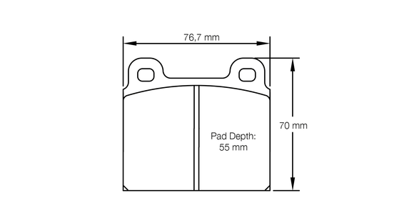 Pagid Brake Pad Set E4501 RSH29E