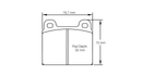 Pagid Brake Pad Set E4503 RSH42-2