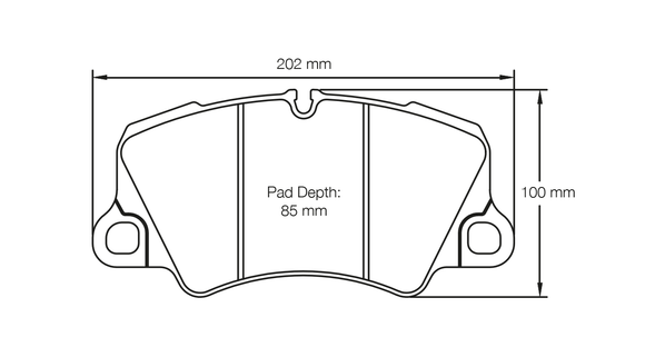 Pagid Brake Pad Set E4580 RSC1