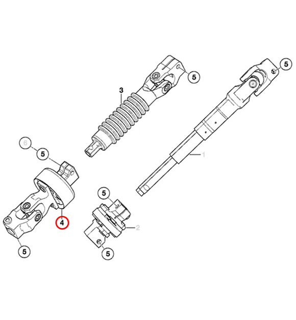E46 Solid Steering Coupler – RHD - MODE Auto Concepts