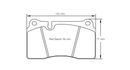 Pagid Brake Pad Set E4906 RSC1-2