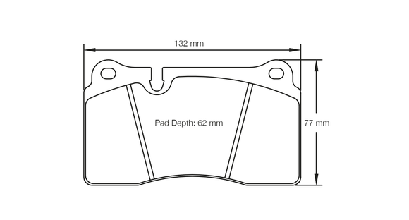 Pagid Brake Pad Set E4906 RSC2
