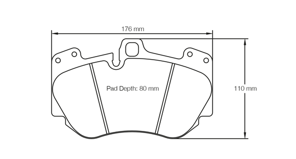 Pagid Brake Pad Set E4907 RSL29