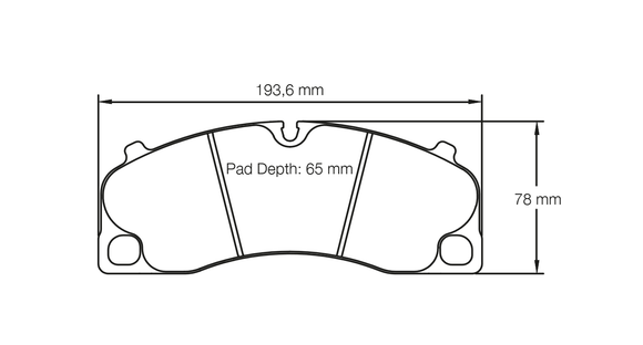 Pagid Brake Pad Set E4908 RSL29