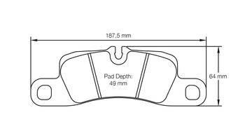 Pagid Brake Pad Set E4918 RSL29 - 0