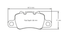 Pagid Brake Pad Set E4925 RSC1-2