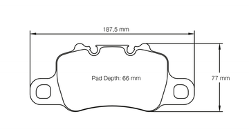 Pagid Brake Pad Set E4925 RSL29 - 0