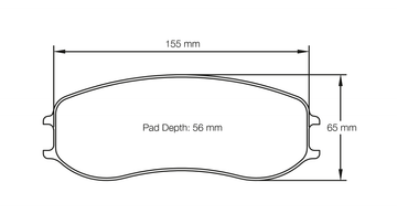 Pagid Brake Pad Set E4928 RSL1 - 0