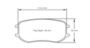 Pagid Brake Pad Set E4929 RSL1-2
