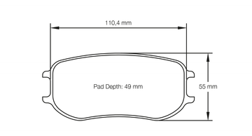 Pagid Brake Pad Set E4929 RSL1 - 0