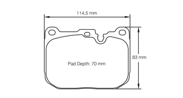 Pagid Brake Pad Set E4931 RSL29 - 0