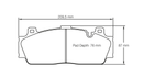 Pagid Brake Pad Set E4934 RSL29-2