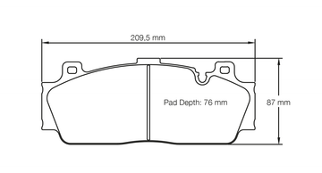 Pagid Brake Pad Set E4934 RSL29 - 0