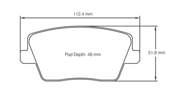 Pagid Brake Pad Set E7035 RSL2 - 0