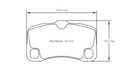 Pagid Brake Pad Set E8006 RSL29-2