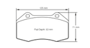 Pagid Brake Pad Set E8023 RSL1-2