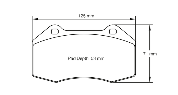 Pagid Brake Pad Set E8023 RSL29