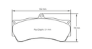 Pagid Brake Pad Set E8028 RST3-2
