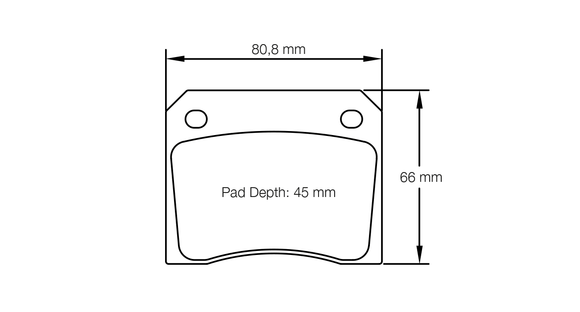 Pagid Brake Pad Set E8041 RSH29E