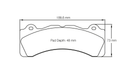 Pagid Brake Pad Set E8061 RSL29-2