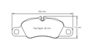 Pagid Brake Pad Set E8074 RSL1-2