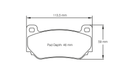 Pagid Brake Pad Set E8076 RS14-2