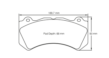 Pagid Brake Pad Set E8081 RSL29 - 0