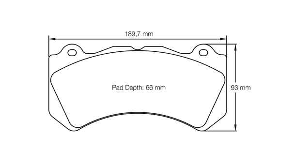 Pagid Brake Pad Set E8081 RSL29