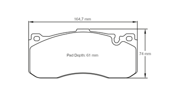 Pagid Brake Pad Set E8084 RSL1 - 0