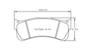 Pagid Brake Pad Set E8087 RSL29-2