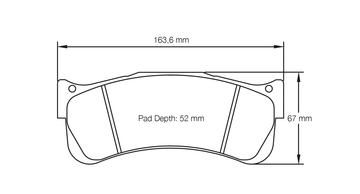 Pagid Brake Pad Set E8087 RSL29 - 0