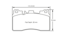Pagid Brake Pad Set E8089 RSL29-2