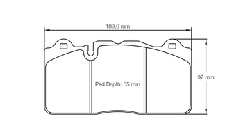 Pagid Brake Pad Set E8091 RSC1 - 0