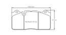 Pagid Brake Pad Set E8091 RSL19-2