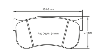 Pagid Brake Pad Set E8100 RST1 - 0