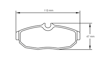 Pagid Brake Pad Set E8113 RSL29 - 0