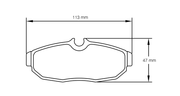 Pagid Brake Pad Set E8113 RSL29