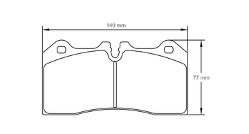 Pagid Brake Pad Set E8187 RSC1 - 0