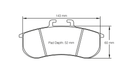 Pagid Brake Pad Set E8197 RSL29-2
